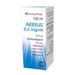 [G08958] Aerius Oral Solution 0.5Mg/150Ml