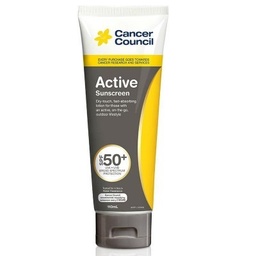 [G09364] Cancer Council Active 50+Spf (Gray) 110 Ml