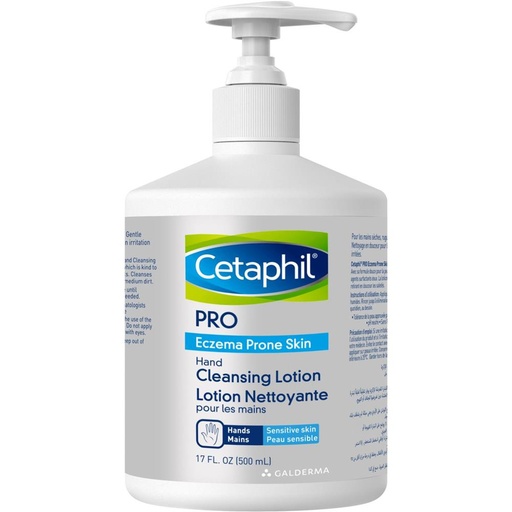 [G09383] Cetaphil Pro Eczema Hand Cleansing Lotion 500 Ml