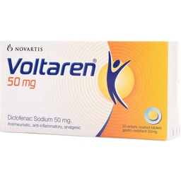 [G09392] Voltaren 50Mg Tabs  20'S