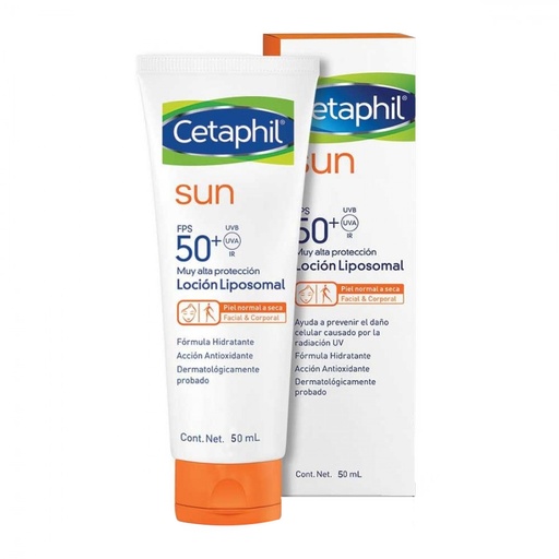 [G10033] CETAPHIL SUN LIPOSOMAL LOTION V.H P SPF 50+ 50 ML