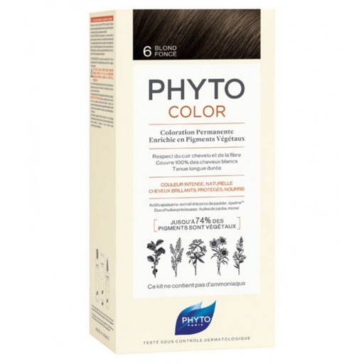 [G10479] PHYTO HAIR COLOUR DARK BLONDE NO-6