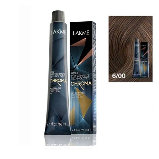 [G11313] LAKME CHROMA DARK BLONDE HAIR COLOUR 6/00 60ML