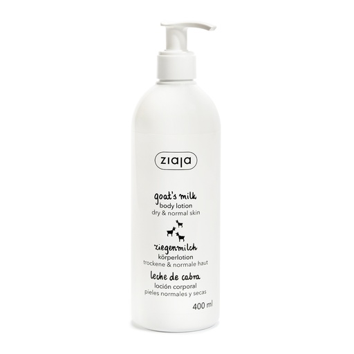 [G12489] Ziaja Goat's Milk Body Lotion Dry &amp; Normal Skin 400 ML