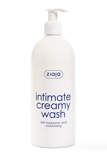 [G12814] Ziaja Intimate Creamy Wash With Hyaluronic Acid Moisturising 500 ML