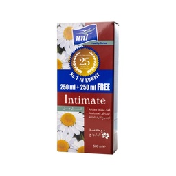 [G12888] Uni Intimate Wash Gel 500 Ml (250ML + 250ML )Free