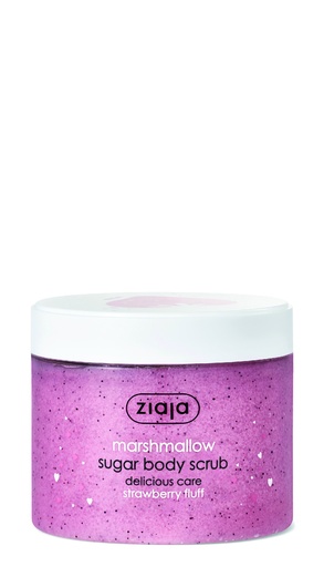 [G12971] ZIAJA MARSHMALLOW SUGAR BODY SCRUB 300ML