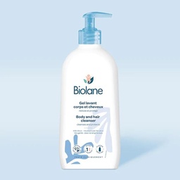 [G12989] Biolane Body And Hair Cleanser 2 En 1  350 ML