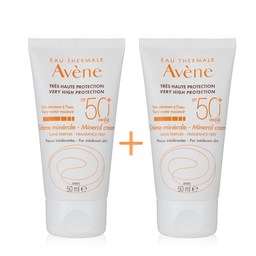 [G13784] AVENE MINERAL CREAM PROTECT SPF 50+ 50ML 1+1